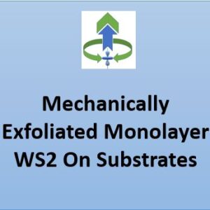 Mechanically Exfoliated Monolayer WS2